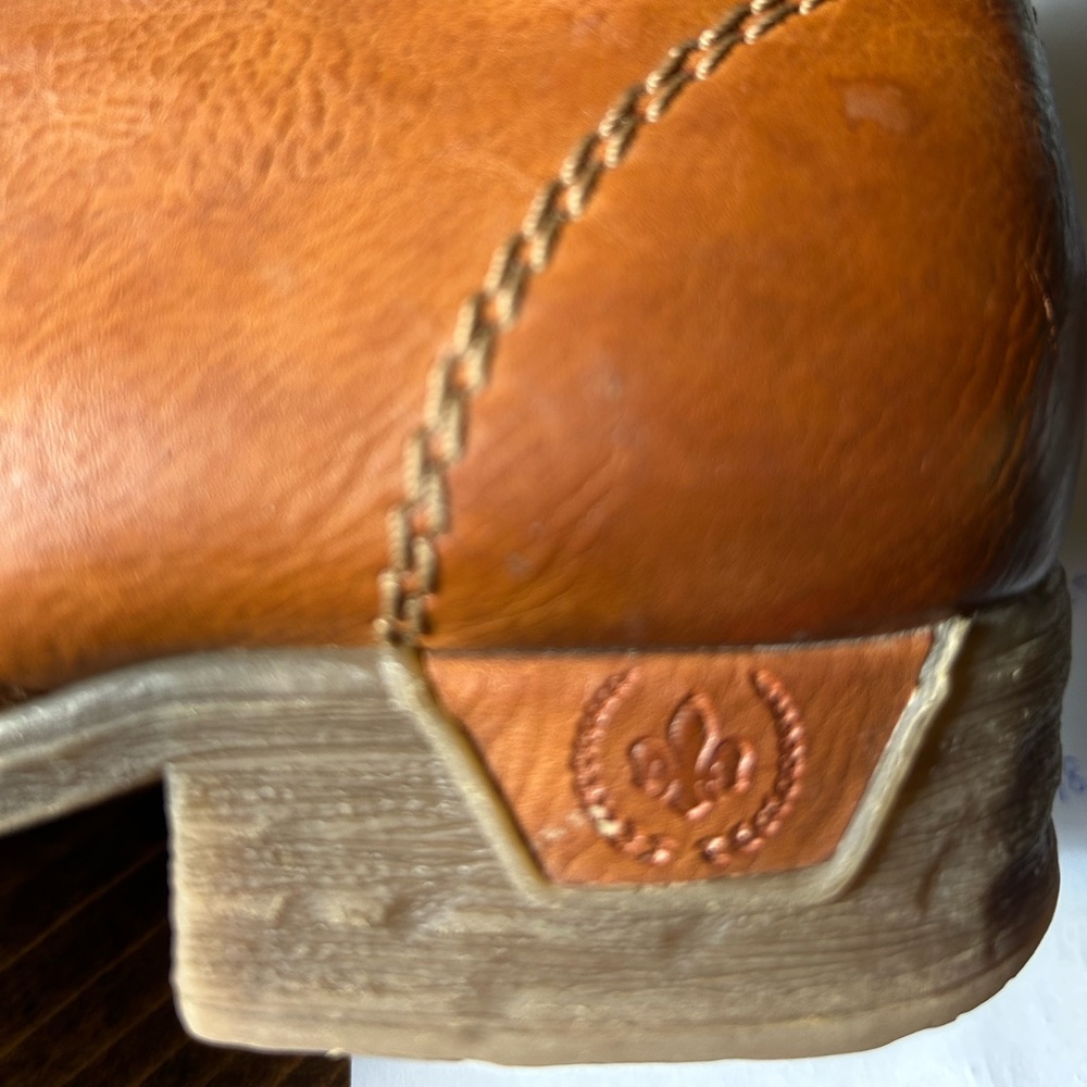RIEKER Leather Lace Up Felt Lined Boots - Picture 7 of 7